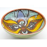 Poole pottery Delphis bowl,