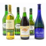 Three bottles of wine including; Beaujolais 'Louis Viron' 75cl, Marques De Carano 2010 75cl,