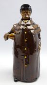 Royal Doulton Kingsware 'The Coachman' whiskey flask bottle H25cm Condition Report &