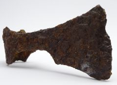 Viking iron axe head L15cms Condition Report & Further Details <a href='//www.