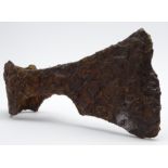 Viking iron axe head L15cms Condition Report & Further Details <a href='//www.