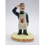 Carlton ware "Guinness" figure of the Zoo Keeper,