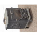 Morso - 'Squirrel' small cast iron wood burning and multi-fuel stove, W39cm, H55cm,