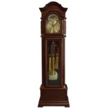 Contemporary 'Kieniger' mahogany longcase clock,