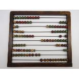 Late18th/Early19th century wooden Abacus with original paint 52cm x 58cm