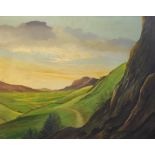 Follower of Amy Katherine Browning (British 1881-1978): Extensive Valley Landscape,
