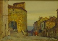 Albert Moulton Foweraker (British 1873-1942): 'The Old Gate, France',