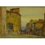 Albert Moulton Foweraker (British 1873-1942): 'The Old Gate, France',