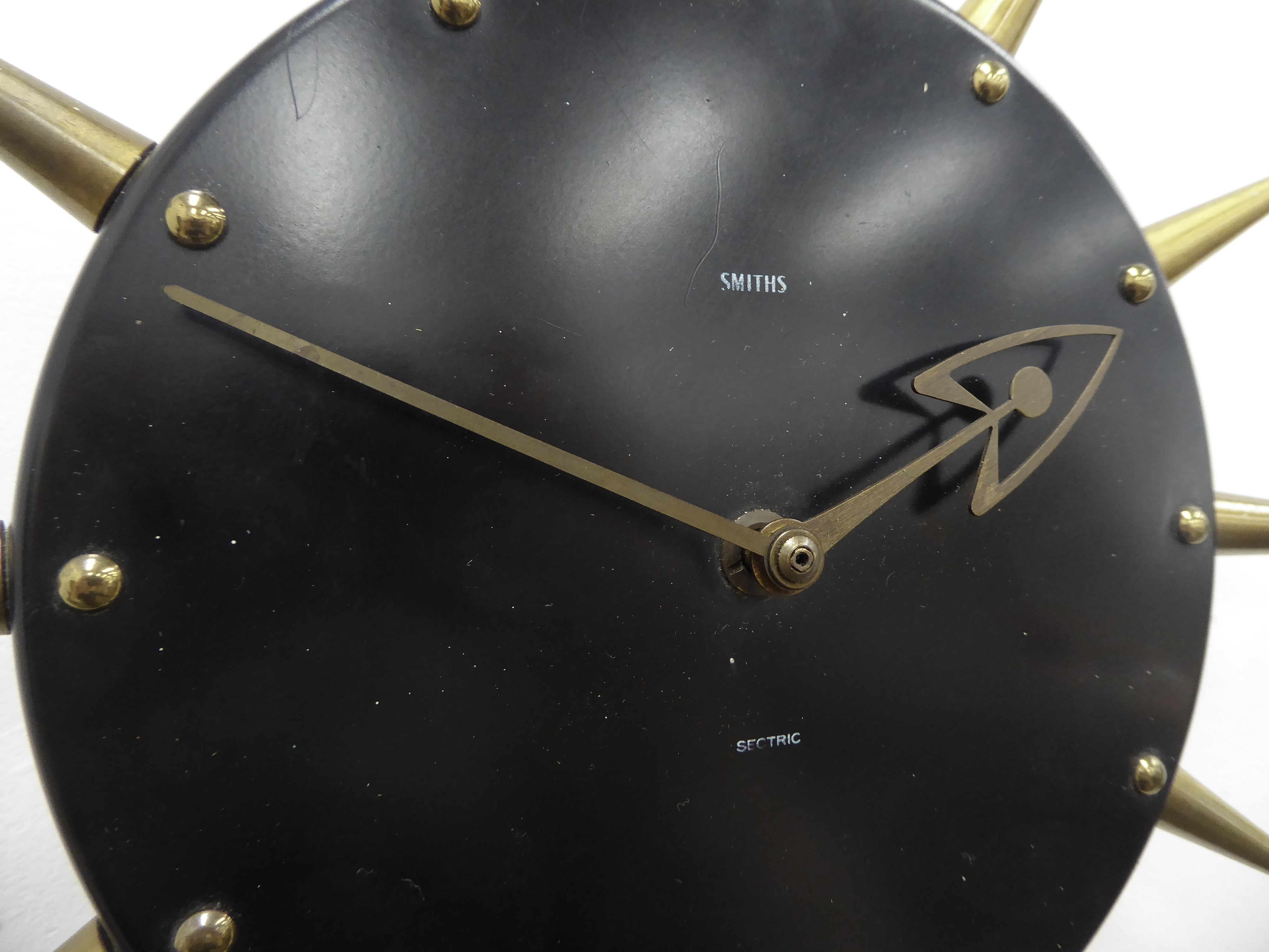 1950s 'Smiths Sectric' atomic electric wall clock, - Image 3 of 3