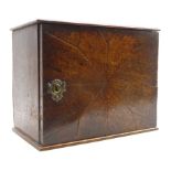 Queen Anne oak table cabinet,