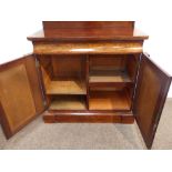 19th century mahogany Gothic Revival side board chiffonier,