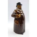 Royal Doulton Kingsware 'The Coachman' whiskey flask bottle H25cm Condition Report &