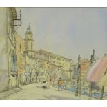 Patrick Hall (British 1906-1992): A Street in Venice,