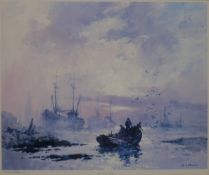 After Robert Leslie Howey (British 1900-1981): 'Upper Harbour Whitby',