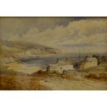 William James Boddy (British 1831-1911): 'Robin Hood's Bay', watercolour signed,