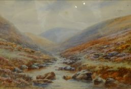 Thomas Herbert Victor aka W Sands (British 1894-1980): 'Dartmoor', watercolour signed and titled,