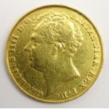 George IV 1823 gold double sovereign,