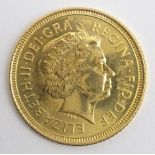 Queen Elizabeth II 2001 gold half sovereign Condition Report & Further Details