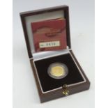 Queen Elizabeth II 2003 1/10 ounce gold Britannia