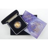 Queen Elizabeth II 2003 gold proof full sovereign,