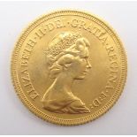 Queen Elizabeth II 1978 gold full sovereign Condition Report & Further Details