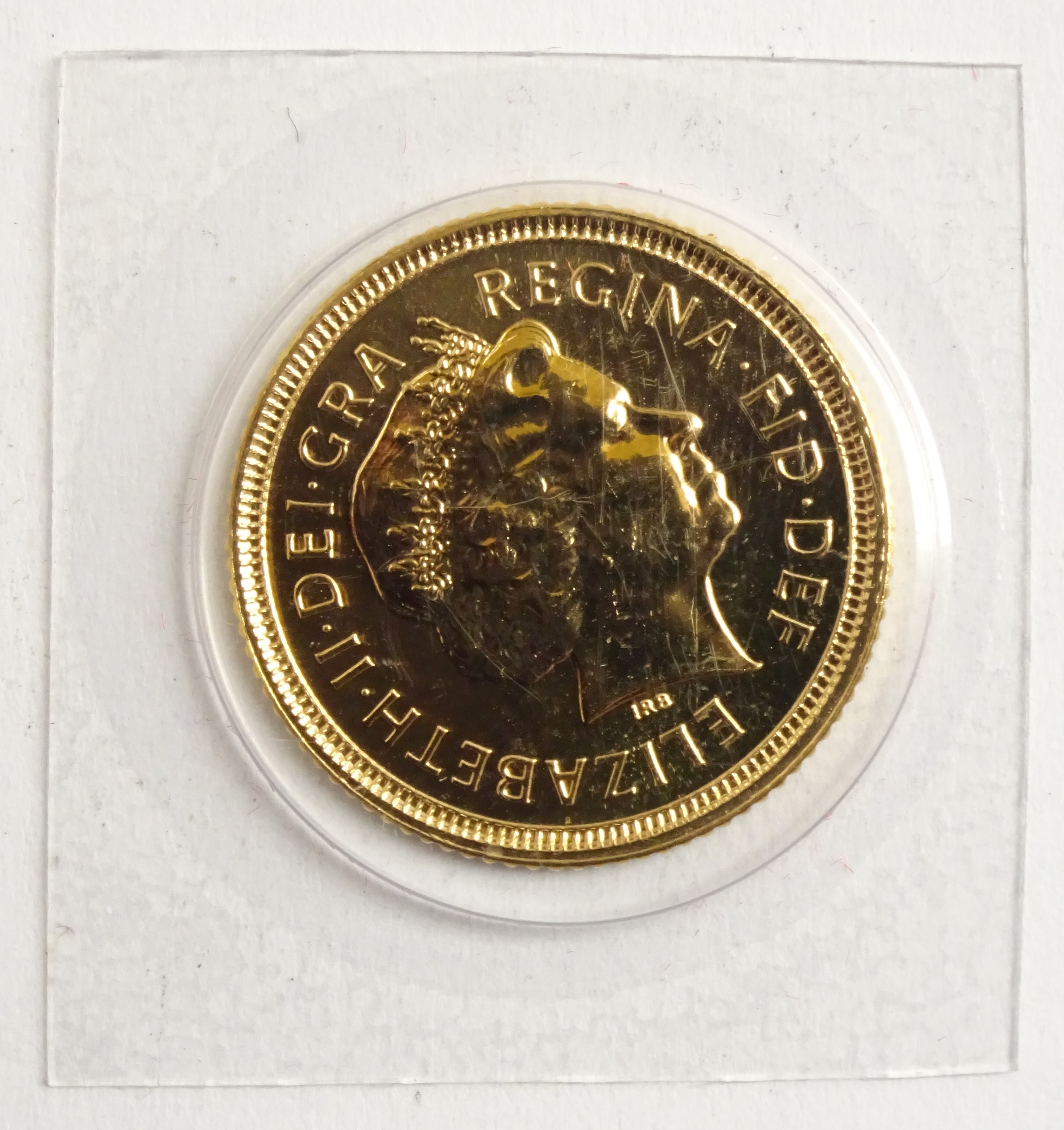 Queen Elizabeth II 2003 gold half sovereign Condition Report & Further Details