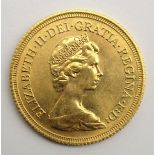 Queen Elizabeth II 1978 gold full sovereign Condition Report & Further Details