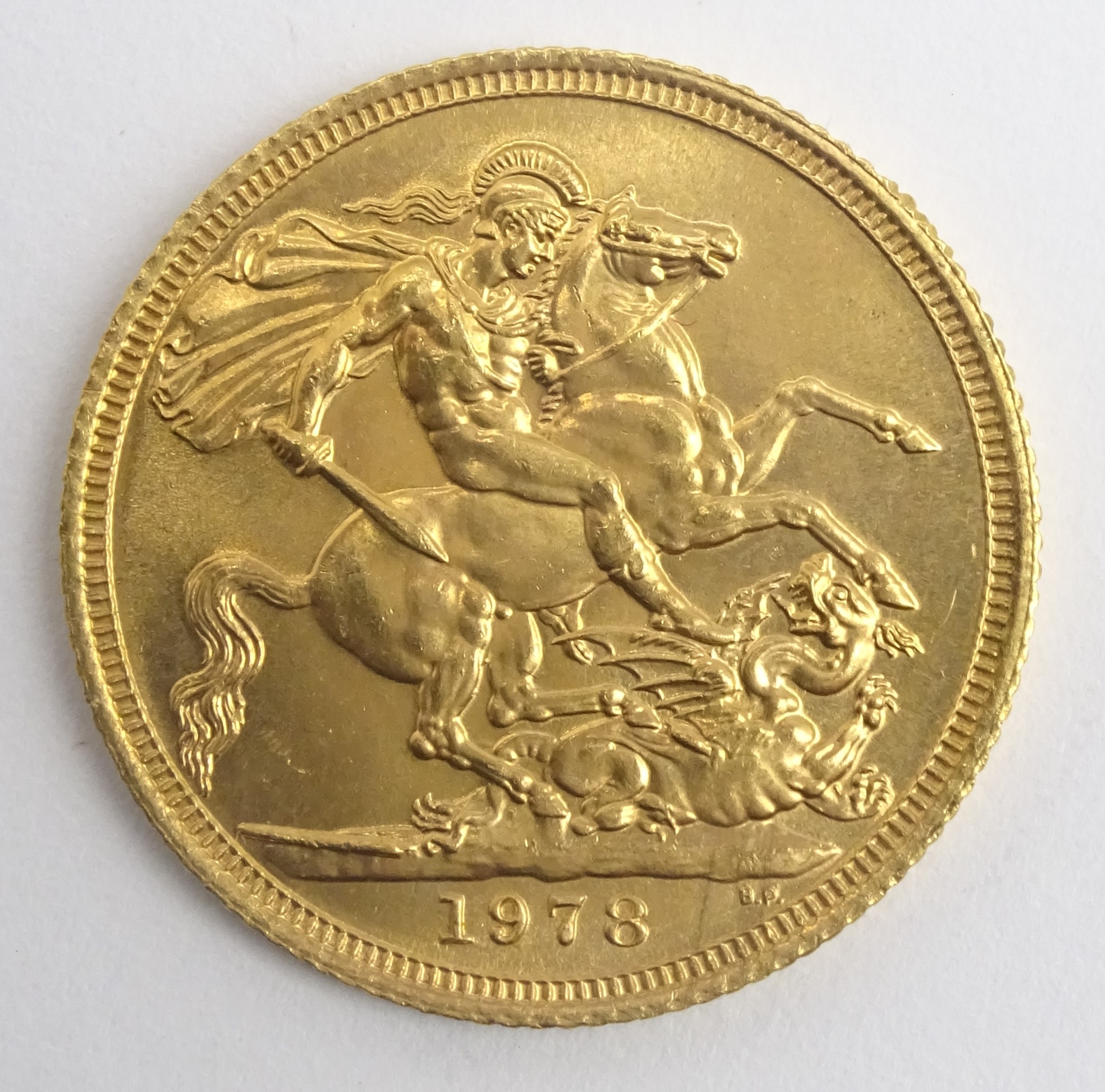 Queen Elizabeth II 1978 gold full sovereign Condition Report & Further Details - Image 2 of 2