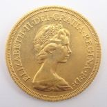 Queen Elizabeth II 1978 gold full sovereign Condition Report & Further Details