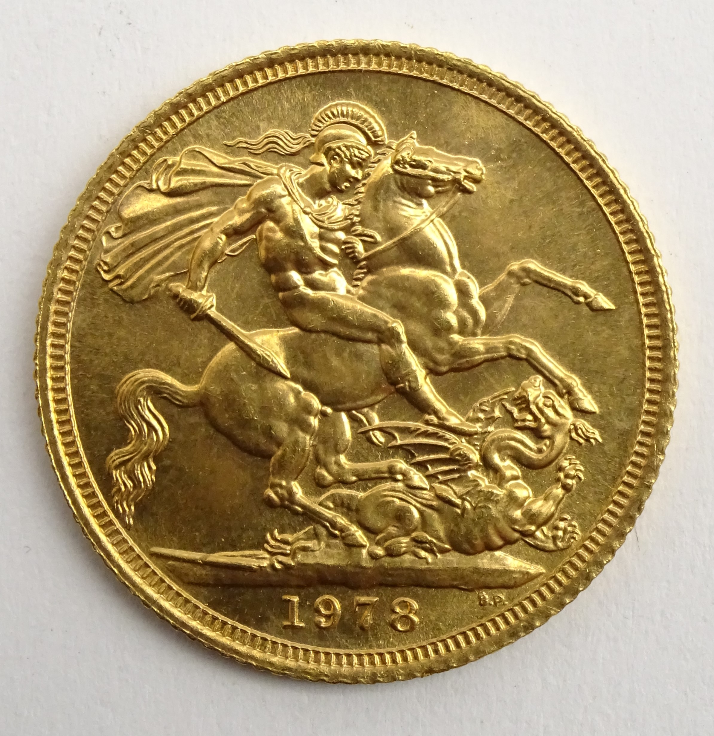 Queen Elizabeth II 1978 gold full sovereign Condition Report & Further Details - Image 2 of 2