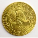 Austrian 1976 gold 1000 Schilling coin,