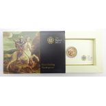 Queen Elizabeth II 2009 gold half sovereign,