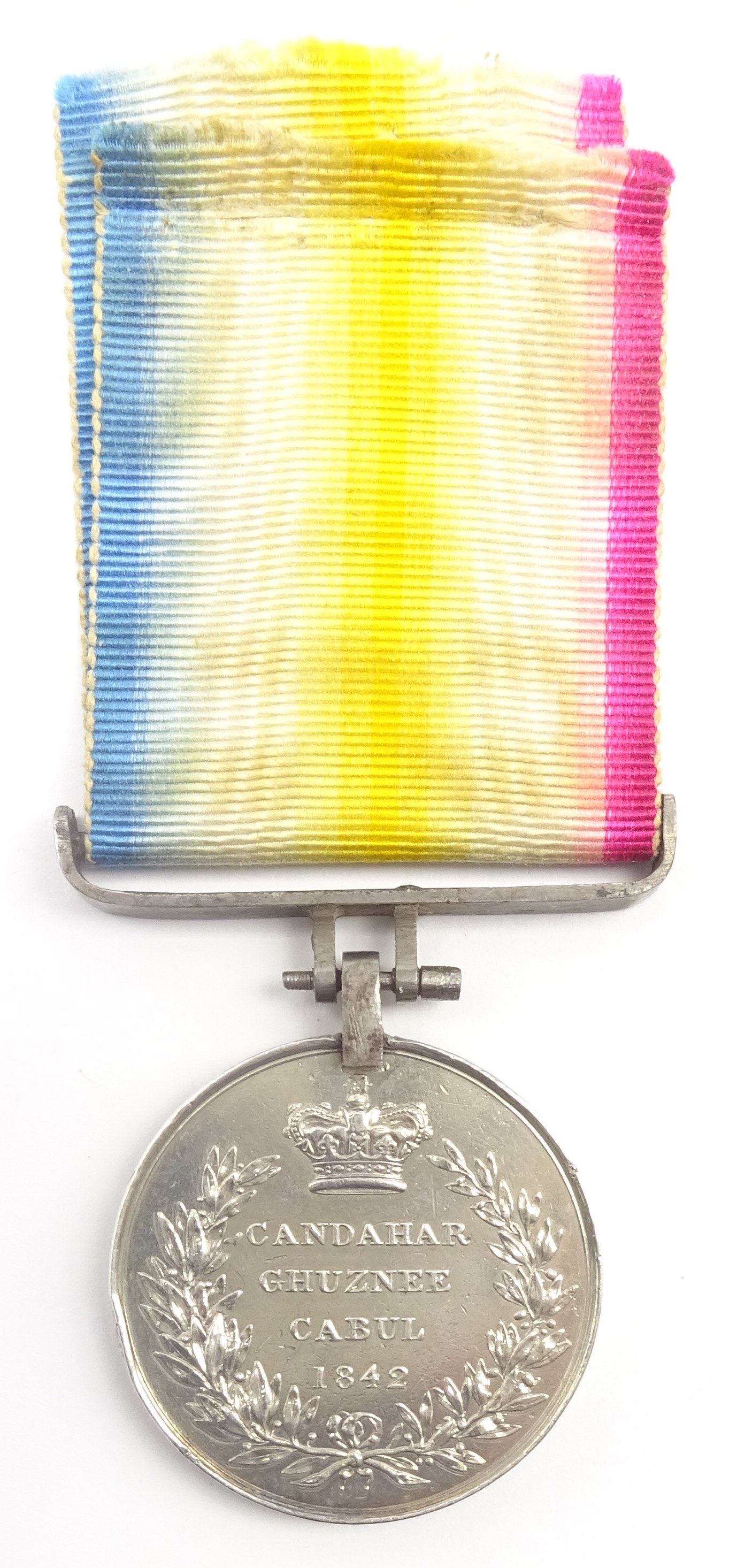 Victorian Candahar Ghuznee Cabul Afghanistan medal awarded to Benjn. Beech 41st Regt. - Image 2 of 3