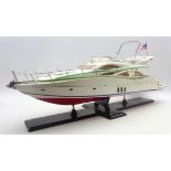 Point-of-sale promotional model of a Sunseeker Manhattan motor yacht by Besp-Oak Furniture,