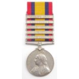 Victorian Queen's South Africa medal awarded to 3635 Corpl. L. Lelliott 2nd RL. Lanc. Regt.