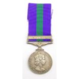Elizabeth II General Service medal awarded to 23469766 Pte. J.