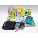 Nintendo Game Boy 'Color' and various games,