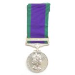 Elizabeth II General Service medal 1962 awarded to 24148429 CFN. P.K. Garbutt REME.