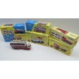 Corgi Classics - four die-cast lorries comprising Bassett Roadways Foden S21 Mickey Mouse 8-Wheel