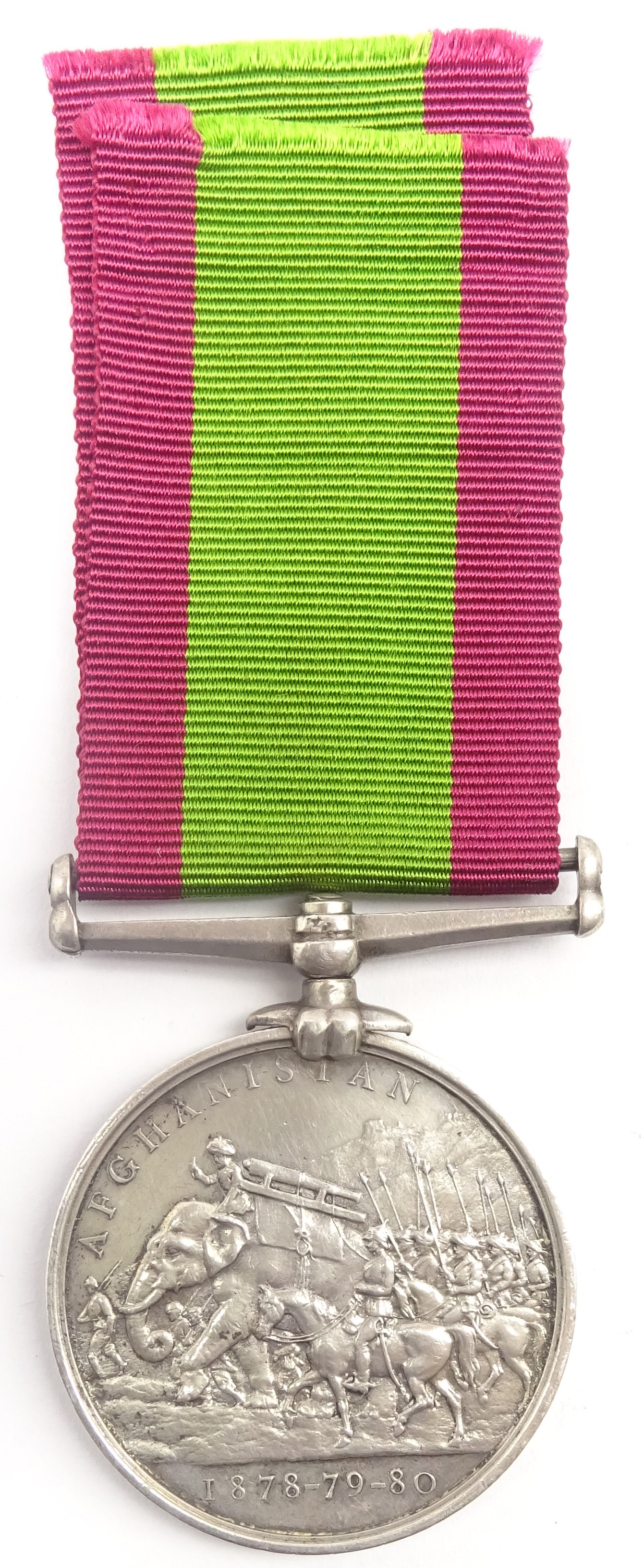 Victorian Afghanistan medal awarded to Farrier I. Roberts 1st Regt. M.L.Cavy. - Image 2 of 3