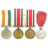 Two George V Special Constabulary Long Service medals awarded to William Paxton and Thomas W.