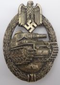 WW2 German Tank Battle Badge marked R.S.