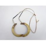 Papa New Guinea boars tusk and shell necklace