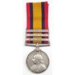 Victorian Queen's South Africa medal awarded to 30678 Gnr. A, Jennison 6th W.D. R.G.A.