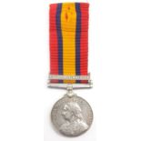 Victorian Queen's South Africa medal awarded to 2324 Sq. Q.M. Sjt. R. Cumming 6/Dn. Gds.