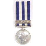 Victorian Egypt 1882-89 medal awarded to 780 Pte. T. Baker 2/D of C.L.I.