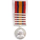 Victorian Queen's South Africa medal awarded to 1864 Pte. J. Parsons Yorkshire Regt.