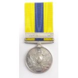Khedives Sudan medal 1896 - 1908 awarded to No.3903 Pte. F. Bellamy 1.N. Staff. R.