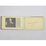 1950s autograph album,