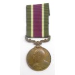 Edward VII Tibet 1903-4 bronze medal awarded to camp follower Cooly Dh***** Harry Li***** S. & T.